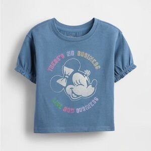 NWT Gap × Disney Baby Ruffle-Sleeve T-Shirt